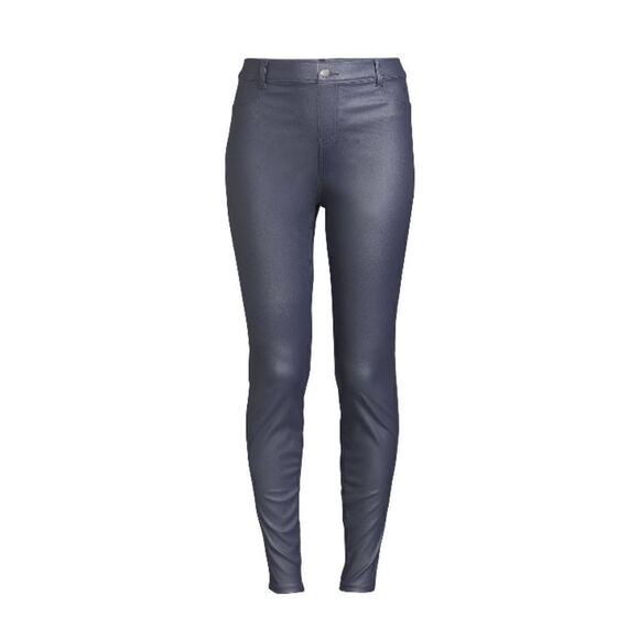 High Rise Coated Stretch Jeggings Pants Jeans 2-Pack Size XL - Picture 3 of 7